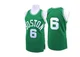 Bill Russell Boston Celtics ＃6 Authentic Men's Green Throwback Jersey