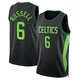 Bill Russell Boston Celtics ＃6 Swingman Men's 2024/25 Black City Edition Jersey