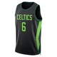 Bill Russell Boston Celtics ＃6 Swingman Men's 2024/25 Black City Edition Jersey