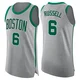 Bill Russell Boston Celtics ＃6 Swingman Men's Gray Jersey - City Edition