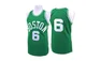 Bill Russell Boston Celtics ＃6 Swingman Men's Green Throwback Jersey
