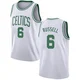 Bill Russell Boston Celtics ＃6 Swingman Men's White Jersey - Association Edition
