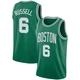 Bill Russell Boston Celtics ＃6 Swingman Youth Green Jersey - Icon Edition