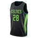 Mfiondu Kabengele Boston Celtics ＃28 Swingman Men's 2024/25 Black City Edition Jersey