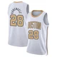 Mfiondu Kabengele Boston Celtics ＃28 Swingman Men's 2025/26 White City Edition Jersey