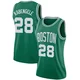 Mfiondu Kabengele Boston Celtics ＃28 Swingman Women's Green Jersey - Icon Edition