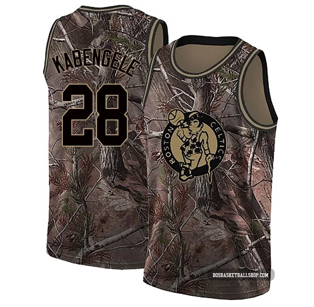 Mfiondu Kabengele Boston Celtics ＃28 Swingman Youth Camo Realtree Collection Jersey