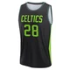 Mfiondu Kabengele Boston Celtics ＃28 Youth 2024/25 Black Fast Break City Edition Jersey