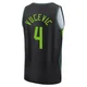 Nikola Vucevic Boston Celtics ＃4 Men's 2024/25 Black Fast Break City Edition Jersey