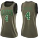 Nikola Vucevic Boston Celtics ＃4 Swingman Women's Green Salute to Service Jersey