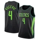 Nikola Vucevic Boston Celtics ＃4 Swingman Youth 2024/25 Black City Edition Jersey