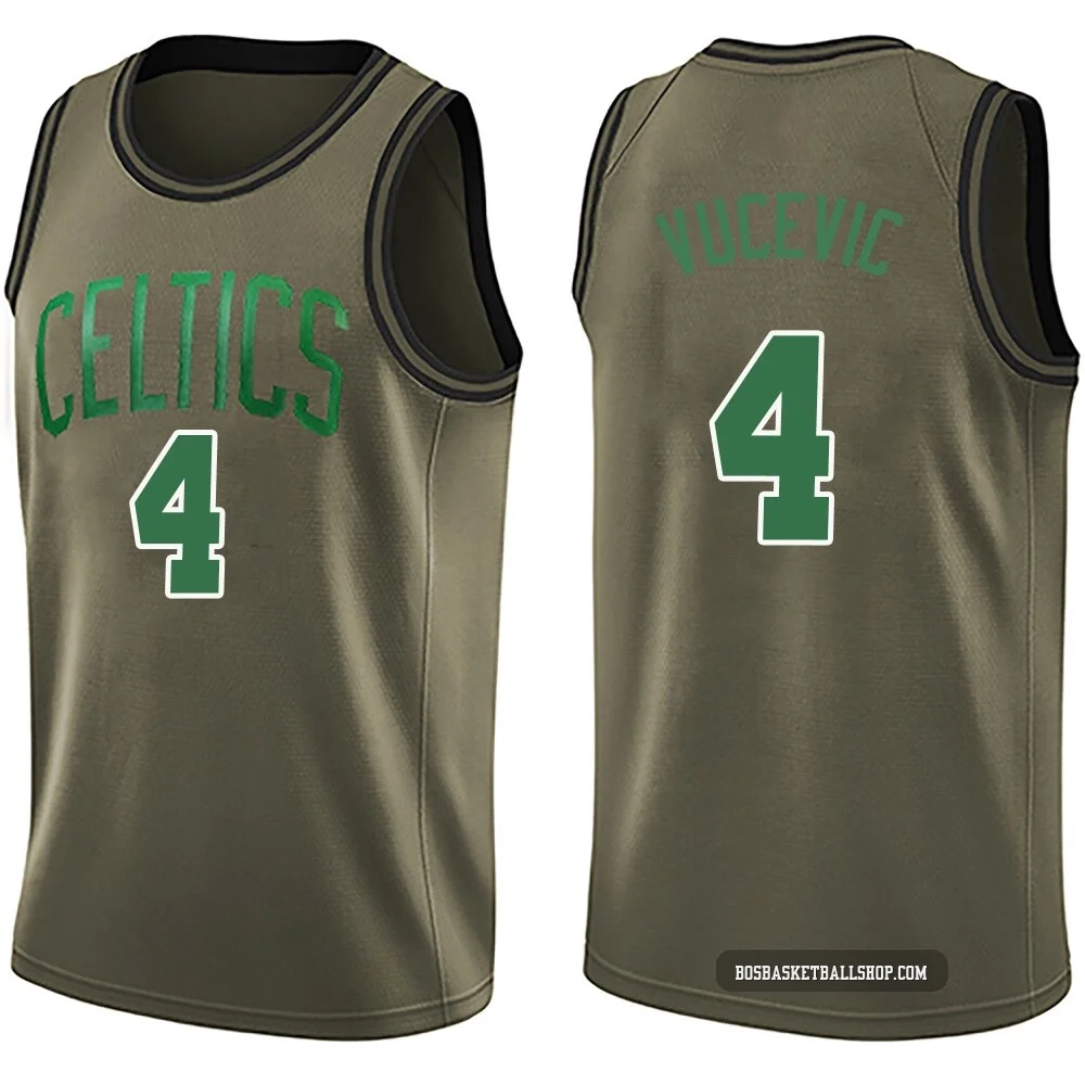 Nikola Vucevic Boston Celtics ＃4 Swingman Youth Green Salute to Service Jersey