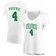 Nikola Vucevic Boston Celtics ＃4 Women's White Fast Break Association Edition Jersey