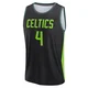 Nikola Vucevic Boston Celtics ＃4 Youth 2024/25 Black Fast Break City Edition Jersey