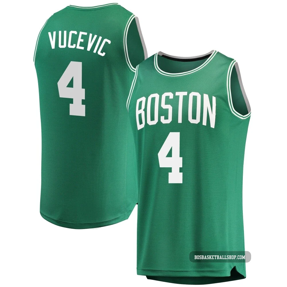 Nikola Vucevic Boston Celtics ＃4 Youth Green Fast Break Jersey - Icon Edition